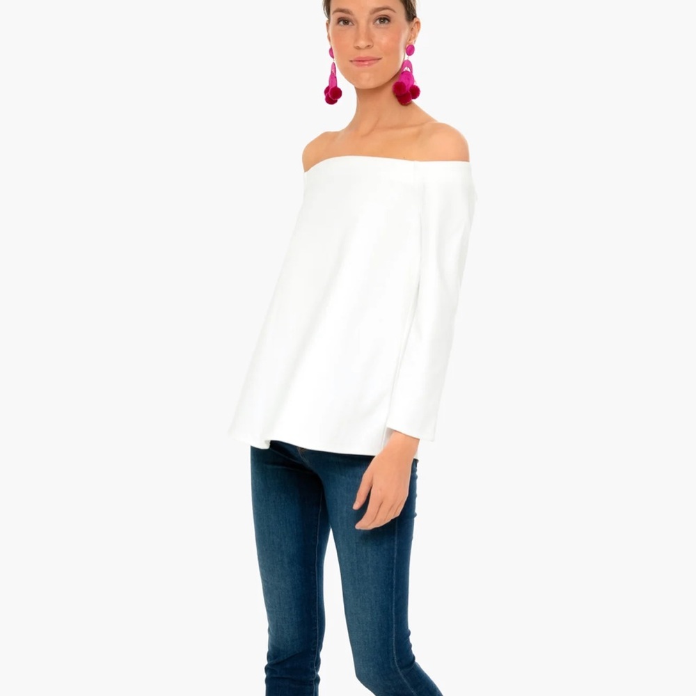 Tuckernuck White Off-the-Shoulder Top